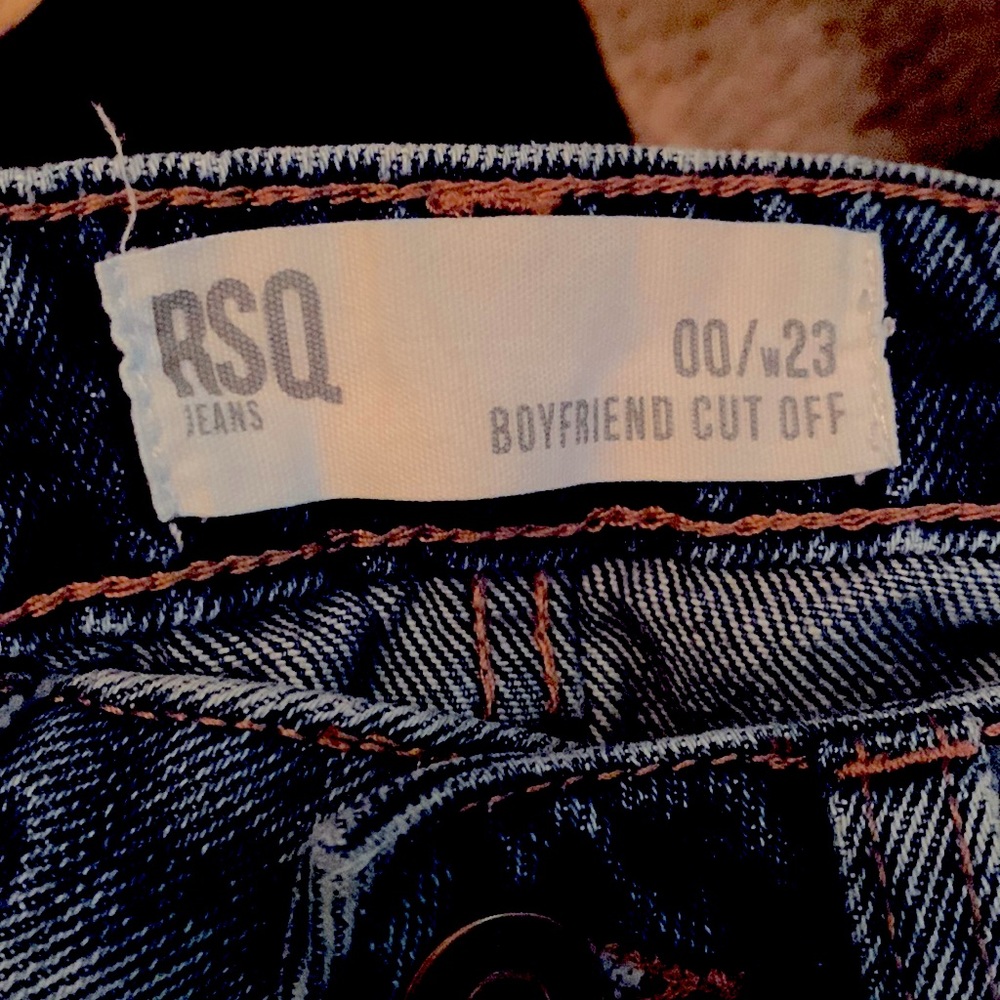 (RSQ jeans brand) Boyfriend booty shorts size 00
